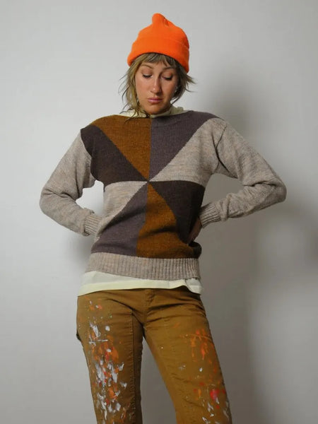 1980's Colorblock Sweater