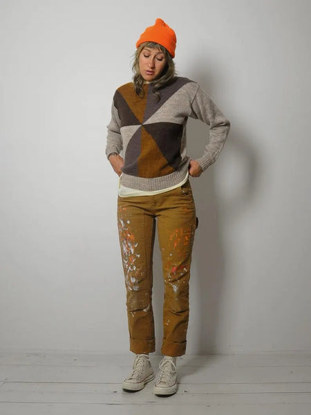 1980's Colorblock Sweater