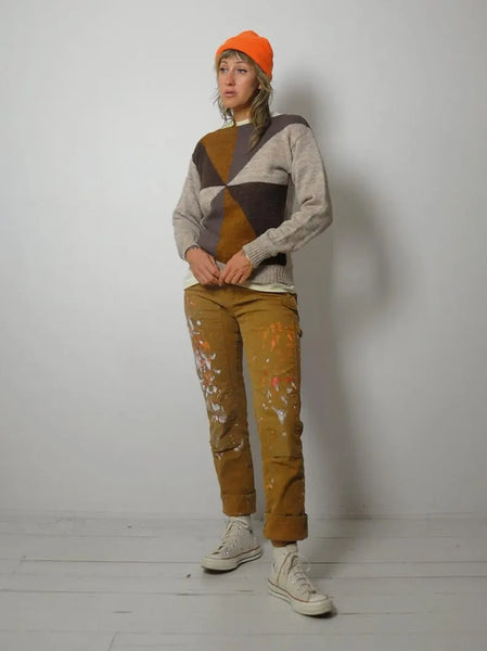 1980's Colorblock Sweater