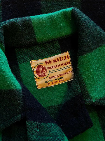 1950's Bemidji Plaid Wool Jacket