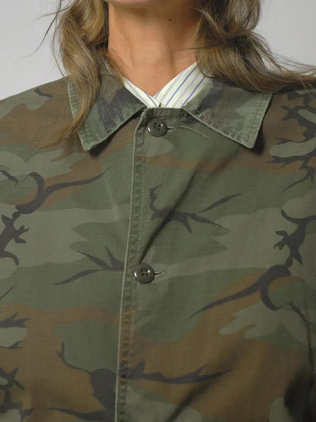 1970's Soft Cotton Camo Jacket