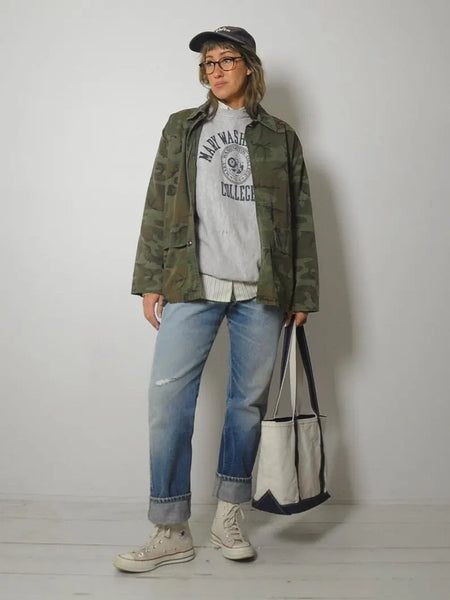 1970's Soft Cotton Camo Jacket