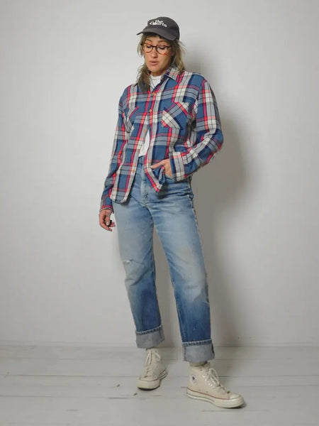 1980's Big Mac Plaid Flannel