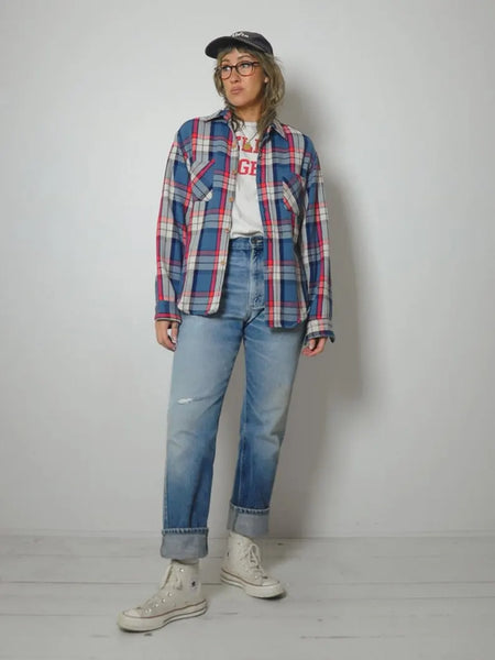 1980's Big Mac Plaid Flannel