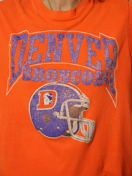 80's Champion Faded Broncos Tee