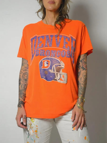 80's Champion Faded Broncos Tee