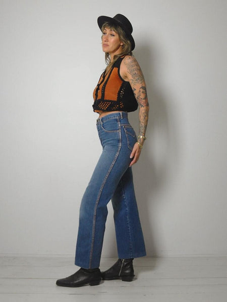 1970's High Waist Jeans 27x30