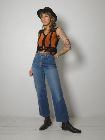 1970's High Waist Jeans 27x30