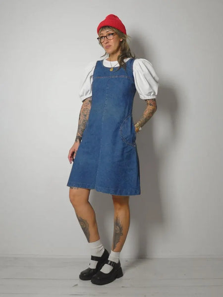 1970's Petite Denim Dress