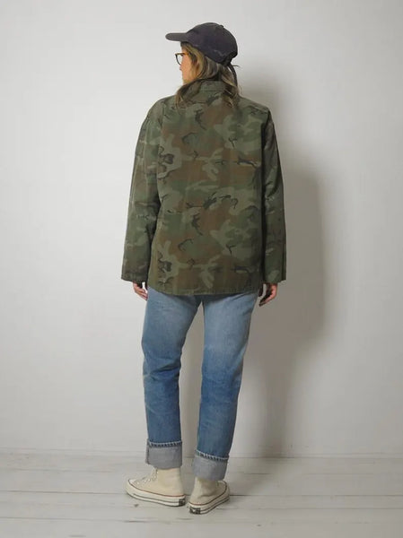 1970's Soft Cotton Camo Jacket