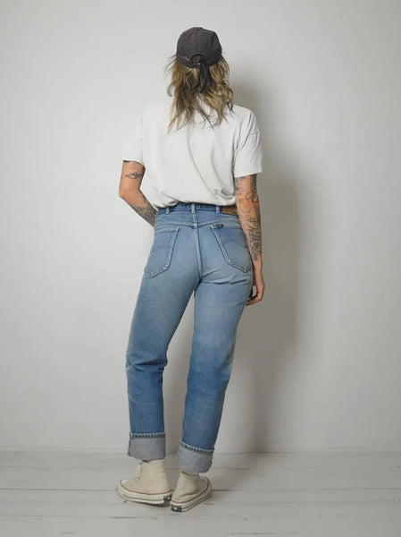 1980's Perfectly Faded Lee Jeans 33x31