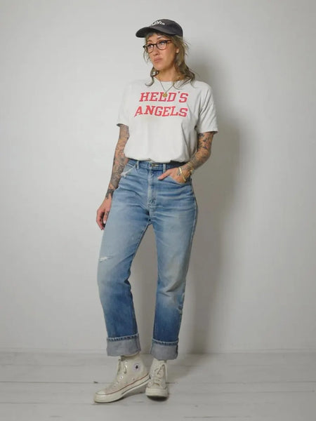 1980's Perfectly Faded Lee Jeans 33x31