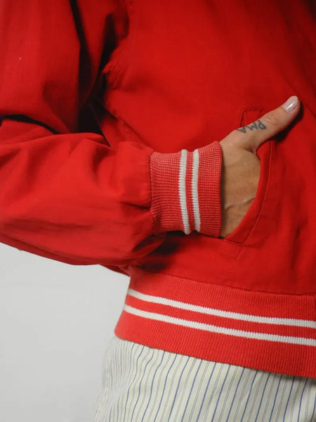 1950's Red Campus Varsity Jacket