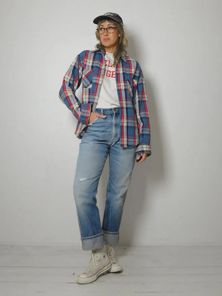 1980's Big Mac Plaid Flannel