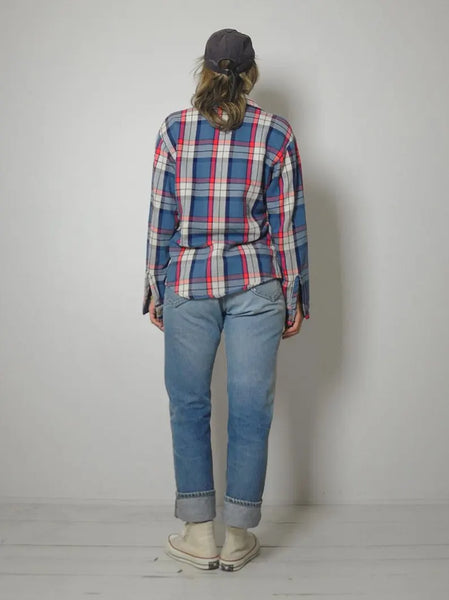 1980's Big Mac Plaid Flannel