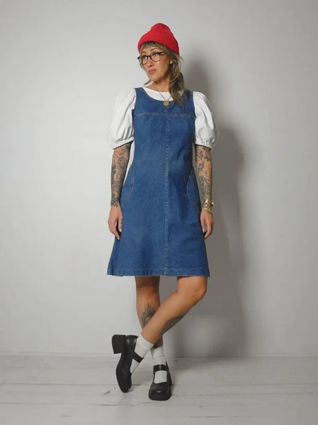 1970's Petite Denim Dress