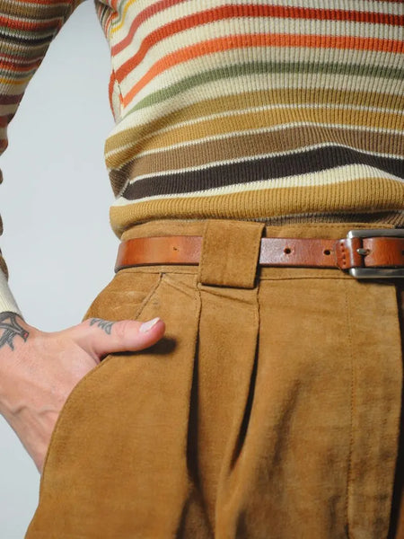 1980's Sienna Suede Shorts