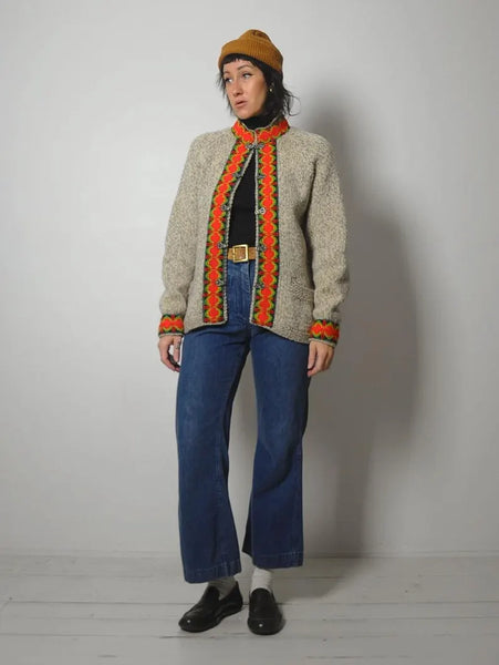 1950's Brooks Brothers Nordic Sweater