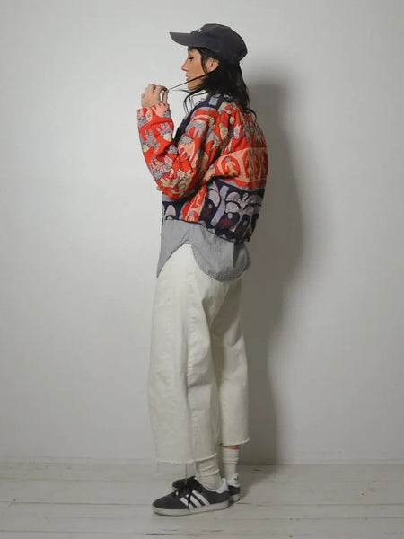 1980's Novelty India Patchwork Jacket