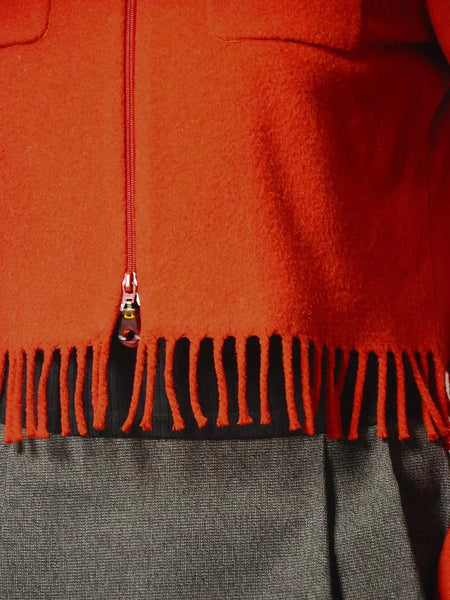 1980's Wool Fringe Jacket