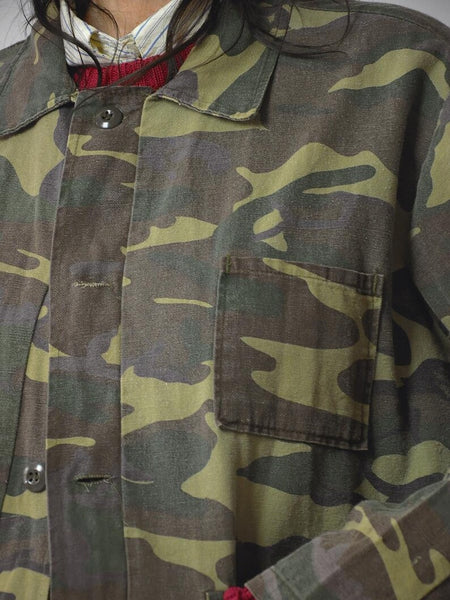 1970's Cotton Camo Hunting Jacket