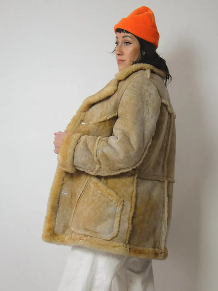 1970's Shearling Fur Coat