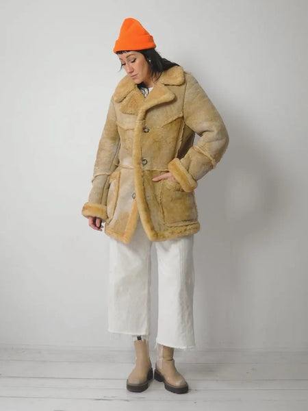 1970's Shearling Fur Coat