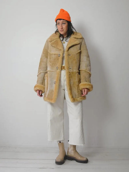 1970's Shearling Fur Coat