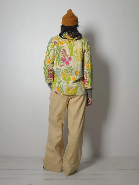 1970's Wool Embroidered Floral Jacket