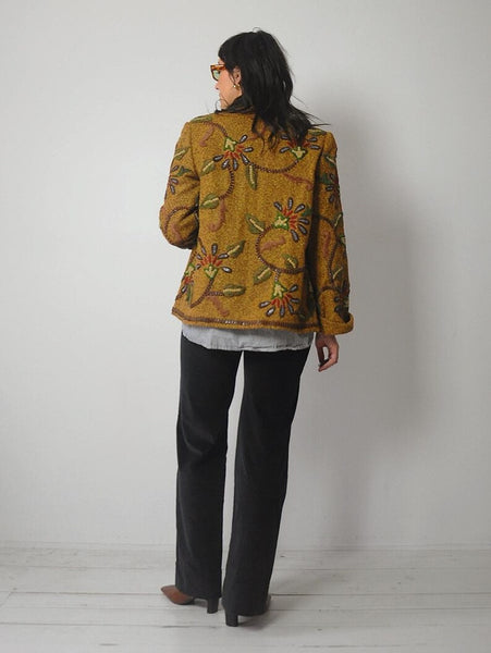 Oscar De La Renta Beaded Jacket