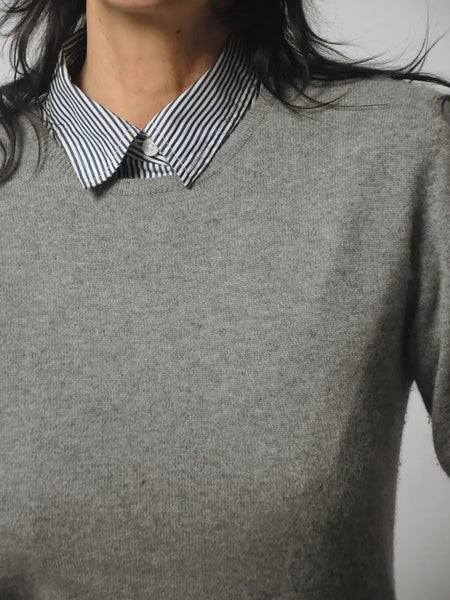 1980's Grey Cashmere Sweater