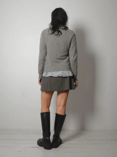 1980's Grey Cashmere Sweater
