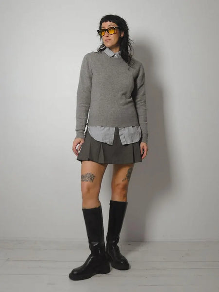 1980's Grey Cashmere Sweater