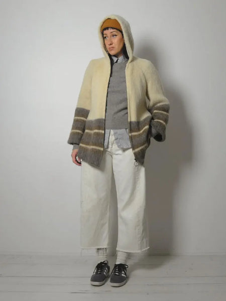 1970's Icelandic Hooded Coat