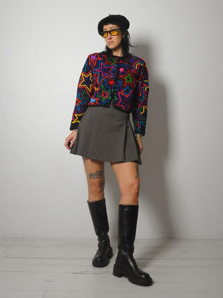 1990's Michael Simon Star Cardigan