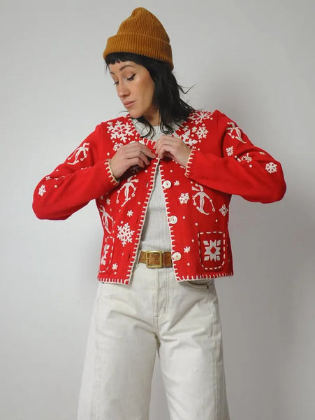 90's Michael Simon Ski Sweater