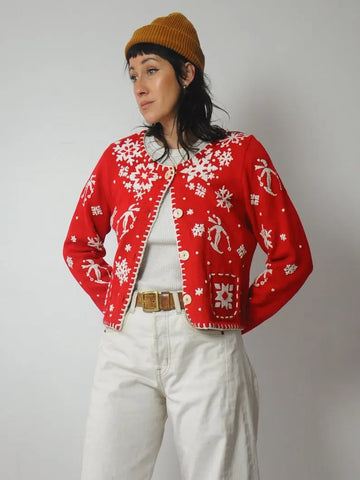 90's Michael Simon Ski Sweater