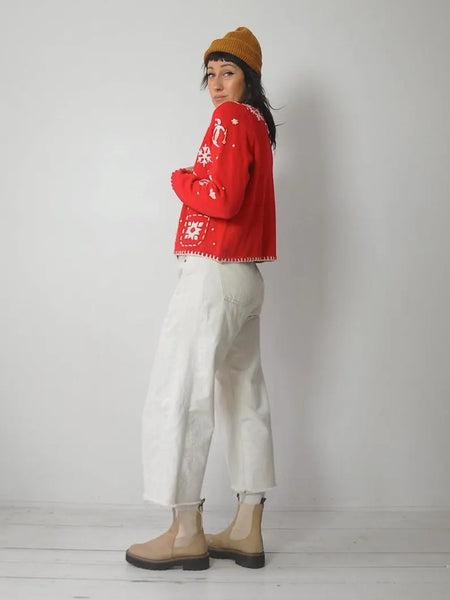 90's Michael Simon Ski Sweater