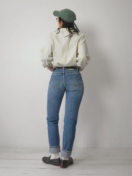 980's Faded Straight Leg Lee Jeans 29x32