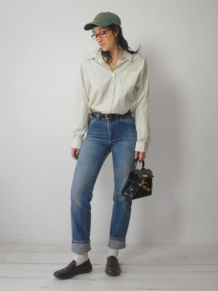 980's Faded Straight Leg Lee Jeans 29x32