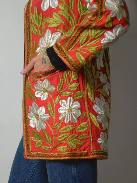 1960's Rare Matyo Embroidered Coat