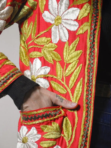 1960's Rare Matyo Embroidered Coat
