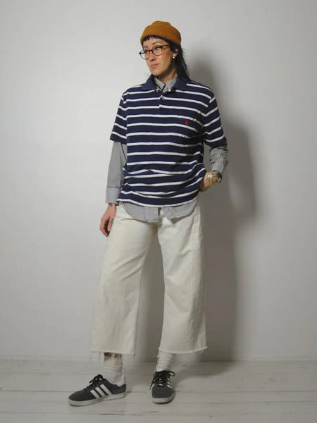 1980's Striped Ralph Lauren Polo