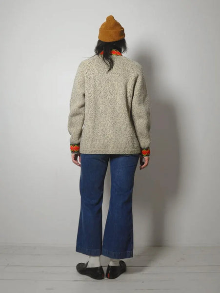 1950's Brooks Brothers Nordic Sweater