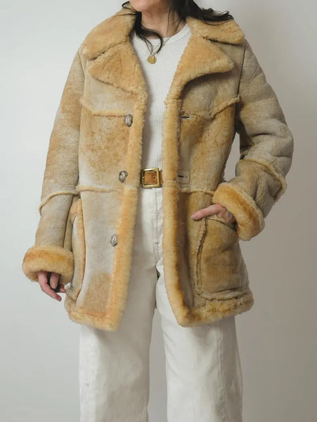 1970's Shearling Fur Coat