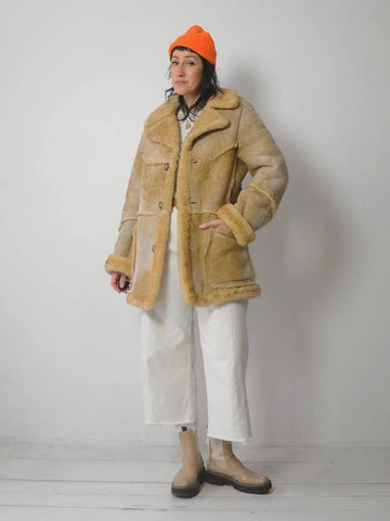 1970's Shearling Fur Coat