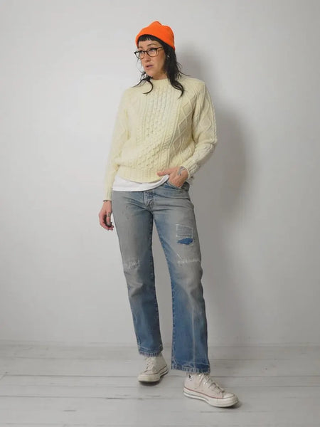 1970's Fisherman's knit Sweater