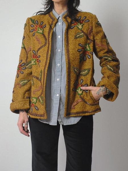 Oscar De La Renta Beaded Jacket