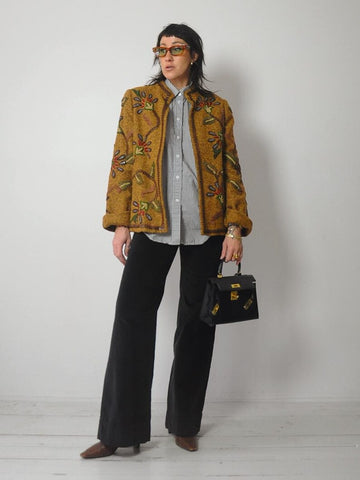 Oscar De La Renta Beaded Jacket