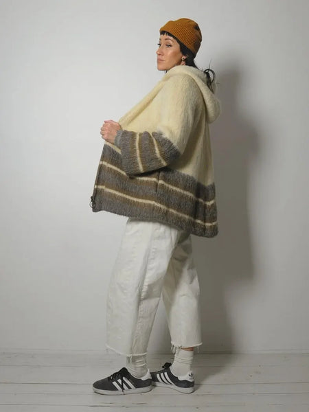 1970's Icelandic Hooded Coat